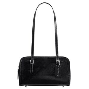 Coach Patent Leather Swing Zip Bag